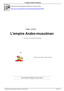 L`empire Arabo