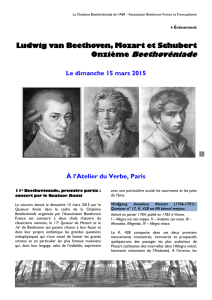Onzième Beethovéniade - Association Beethoven France