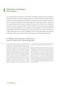 Trajectoires économiques des territoires