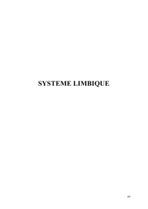 SYSTEME LIMBIQUE