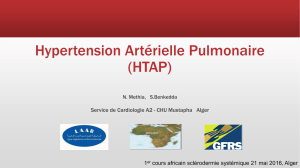 Hypertension Artérielle Pulmonaire (HTAP)