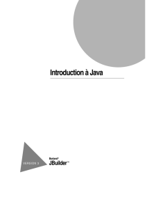 Introduction à Java