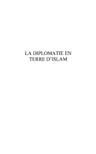 LA DIPLOMA TIE EN TERRE D`ISLAM