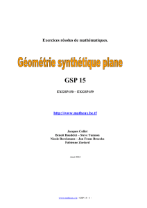 Exercices résolus de mathématiques