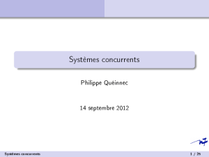 exclusion mutuelle - Philippe Quéinnec