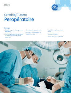 Peropératoire - GE Healthcare