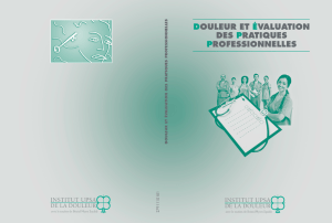 Douleur et évaluation des pratiques professionnelles
