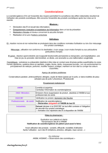 Cosmétovigilance 1/1 sharingpharma.free.fr