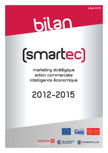 Téléchargez le bilan SMARTEC 2012 - 2015 (