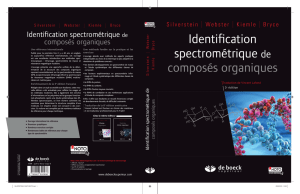 Identification spectrométrique de composés organiques