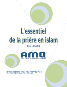 la priere en islam - association musulmane québécoise