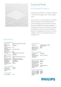 Product Leaflet: RC127V LED34S/840 PSU W60L60 OC