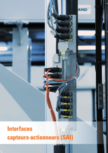 Interfaces capteurs-actionneurs(SAI)