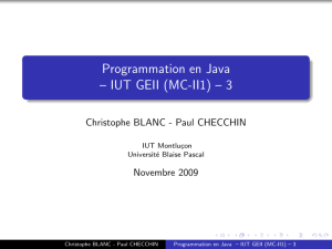Programmation en Java -- IUT GEII (MC-II1) -