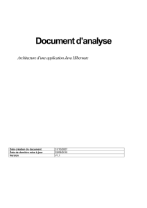 Document d`analyse