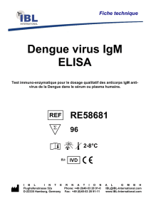 Dengue virus IgM ELISA