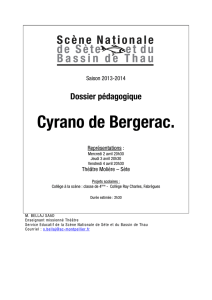 Dossier péda Cyrano - Theatre