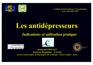 COPN 2009 - Antidépresseurs