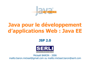 6 - Conception WEB - Java EE - JSP 2.0