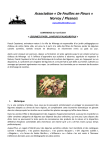 Association « De feuilles en fleurs » de Norroy/Plesnois