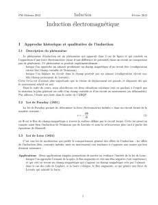 Induction électromagnétique