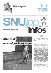 spécial psychologues - SNUipp-FSU