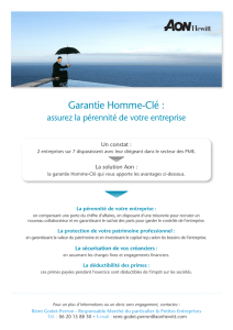 Garantie Homme-Clé