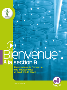 à la section B - Ordre des pharmaciens