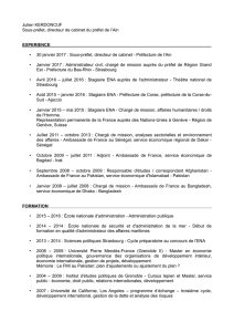 CV de M. Julien Kerdoncuf
