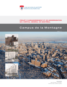 HGM : CUSM (mars 2008 - Centre universitaire de santé McGill