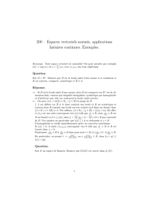 208 – Espaces vectoriels normés, applications linéaires continues