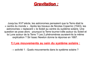 Gravitation :
