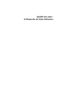 Qualité des soins : la Démarche de Soins Infirmiers - SIDERAL