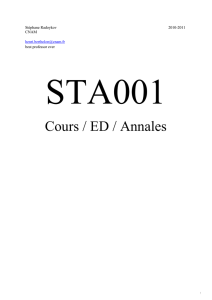 Cours / ED / Annales
