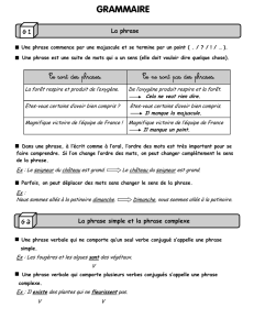 GRAMMAIRE