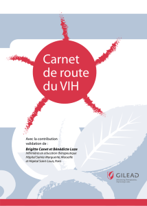 Carnet de route du VIH - CHU de Clermont
