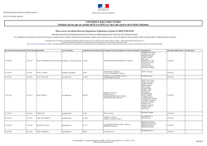 Publicité des demandes d`autorisation d`exploiter déposées en 2016