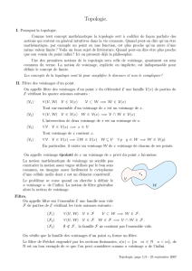 Topologie. - Mathematiques pour les PLP.