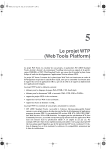 Le projet WTP (Web Tools Platform)