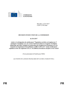 COMMISSION EUROPÉENNE Bruxelles, le 20.4.2017 C(2017