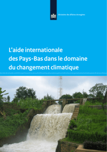 L`aide internationale des Pays-Bas dans le domaine du changement