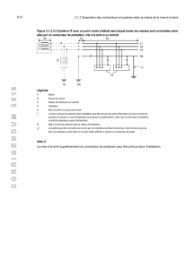 terre E+C 3.1.2 Disposition des conducteurs et système selon la