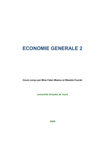 economie generale 2 - UVT e-doc