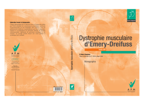Monographie Dystrophie musculaire d`Emery Dreifuss