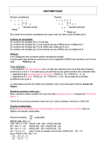arithmetique - Collège Jean De Prades