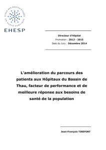 L`amélioration du parcours des