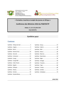 Compendium des synthèses pays - Association for the Development