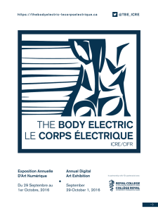 Brochure Le corps électrique - The Royal College of Physicians and