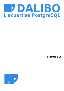 PoWA 1.2 - PostgreSQL Sessions
