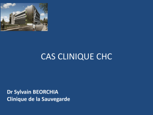 CAS CLINIQUE CHC